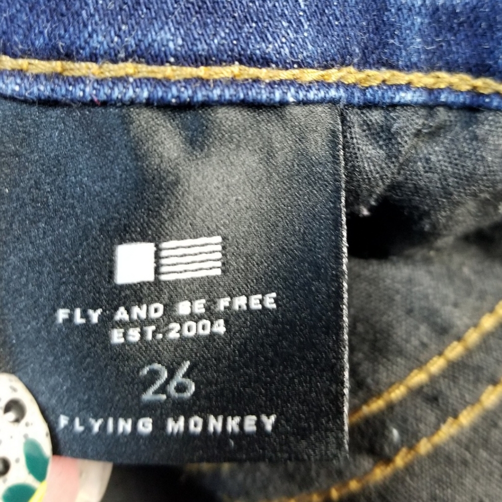 Flying Monkey Low Rise Straight Jeans - Picture 8 of 8